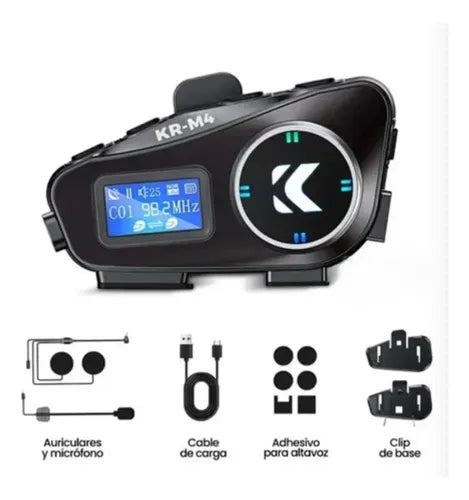 Intercomunicador Para Casco Moto KR-M4